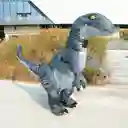 Disfraz Inflable Dinosaurio Velociraptor Divertido Para Adultos