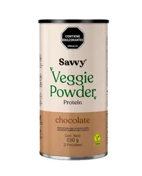 Proteina Veggie Power Chocolate Savvy 630 Gr