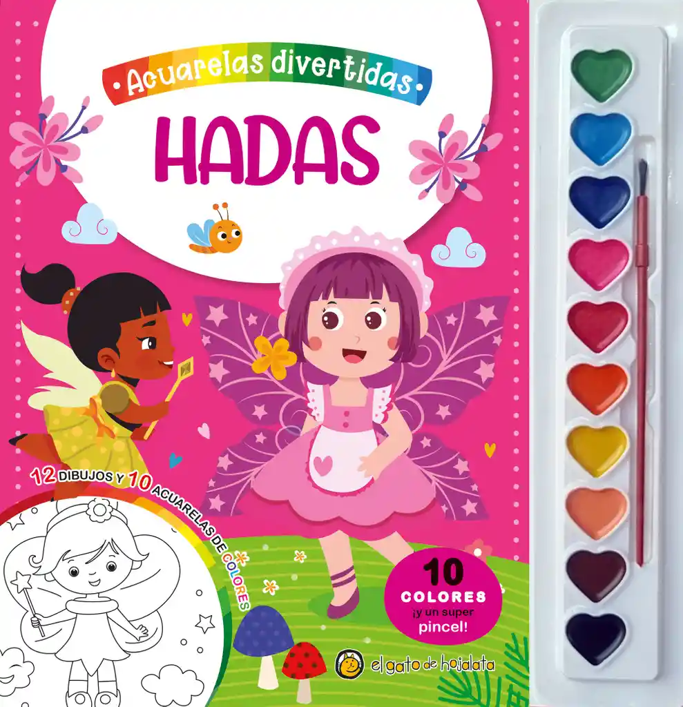 Acuarelas Divertidas – Hadas