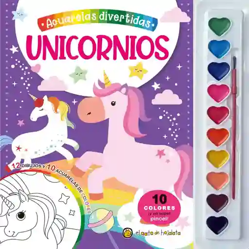 Acuarelas Divertidas – Unicornios