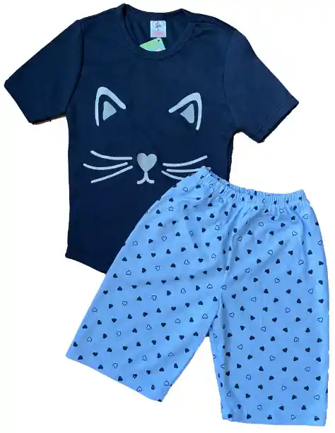 Pijama Conjunto Talla 2 Para Niñas