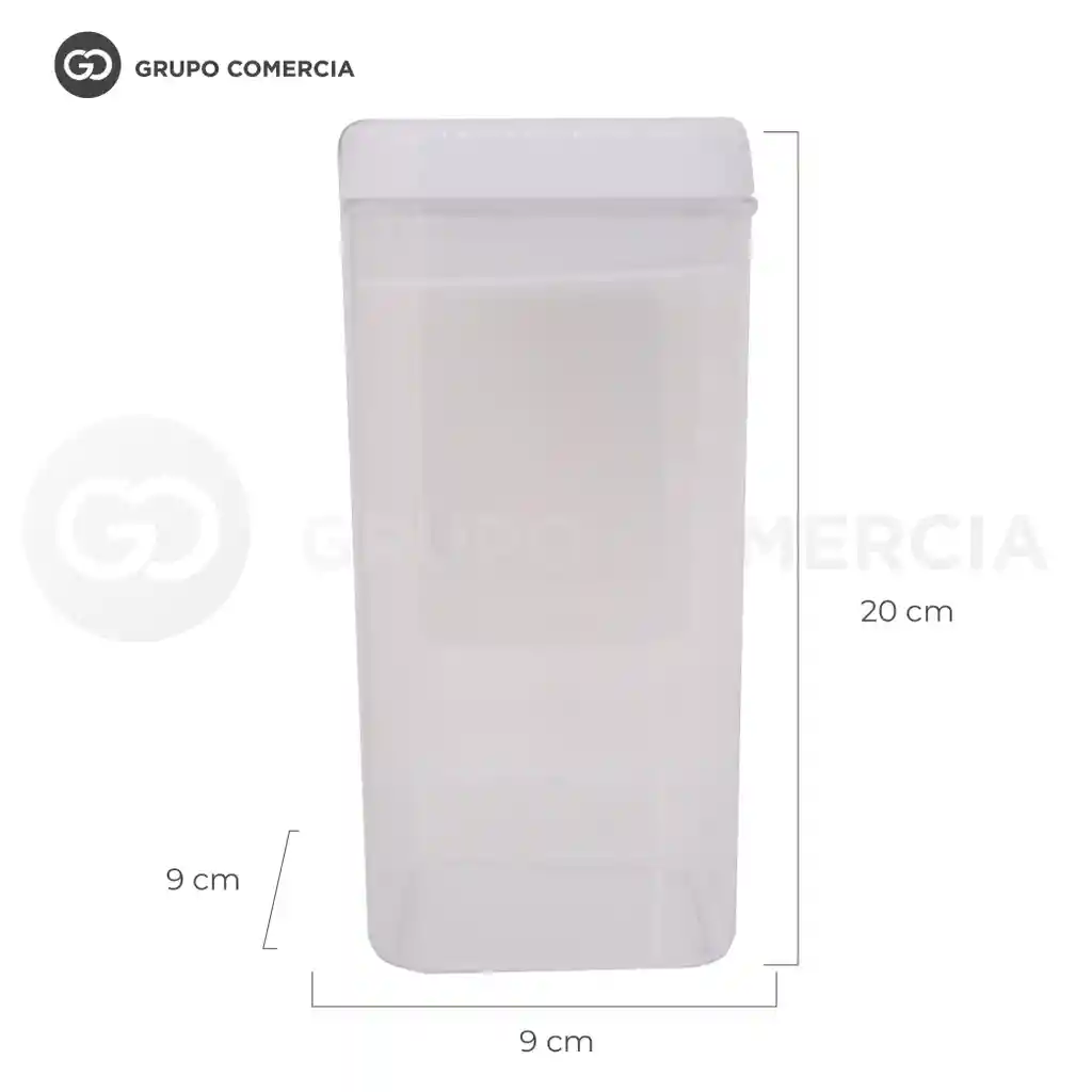 Organizador Contenedor De Alimentos Hermético De 1200ml