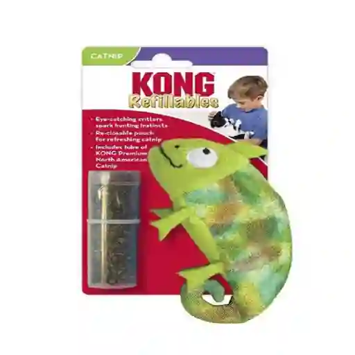 Peluche Kong Rellenable Camaleon
