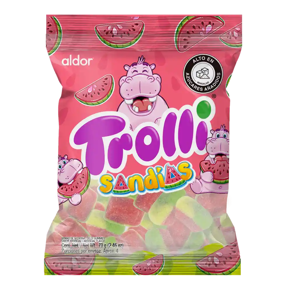 Gomas Trolli Sandias X 45gr