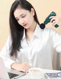 Masajeador Muscular Terapéutico Pistola Rojo Verde