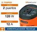 Inversor De Corriente De 12v A 120v Para Carro