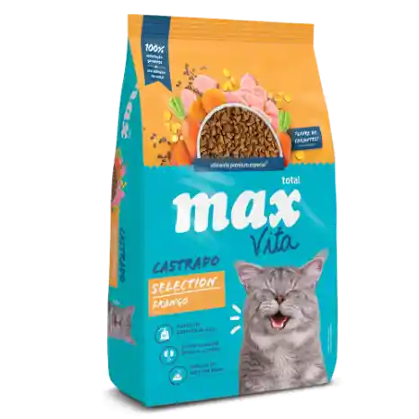 Max Vita Alimento Para Gato Castrado Selection Pollo