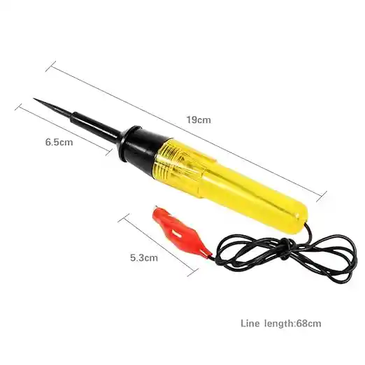 Tester Para Carro Y Motocicleta De 6 V, 12 V, 24 V