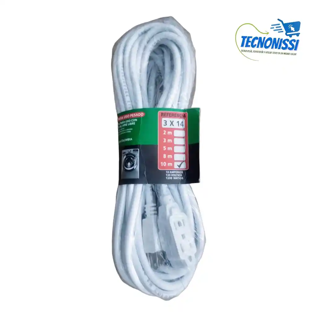 Extensión Con Polo 10 Mts Expocables