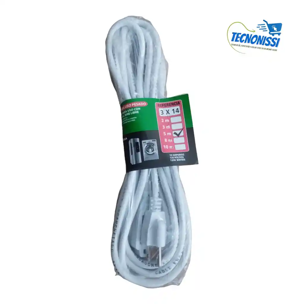 Extensión Con Polo 5 Mts Expocables