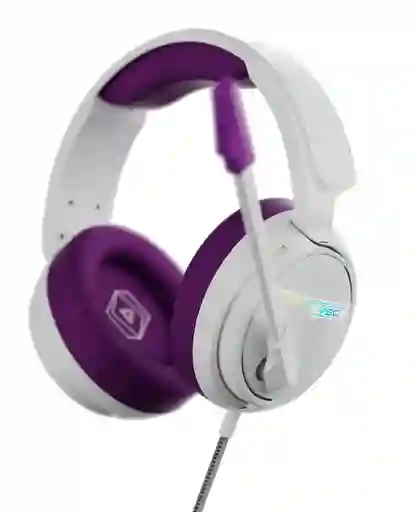 Diadema Gamer Pentagon Vsg Color Purple
