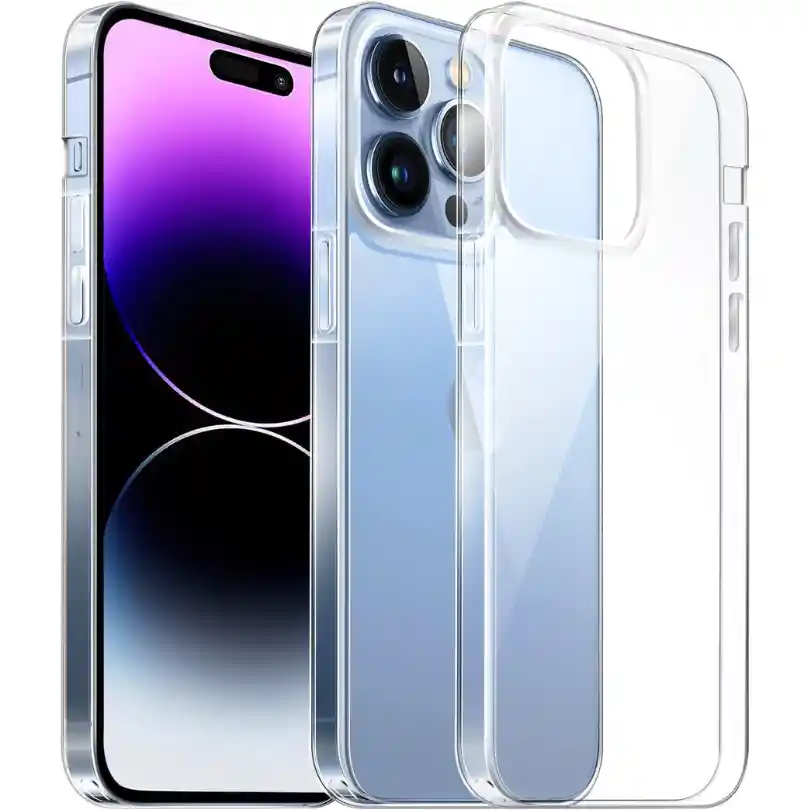 Estuche Rígido Transparente Para Iphone 13 Pro Max