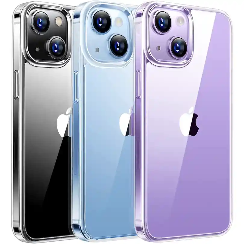 Estuche Rígido Transparente Para Iphone 13