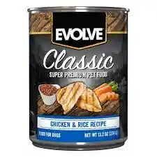 Evolve Dog Lata Pollo 374 G