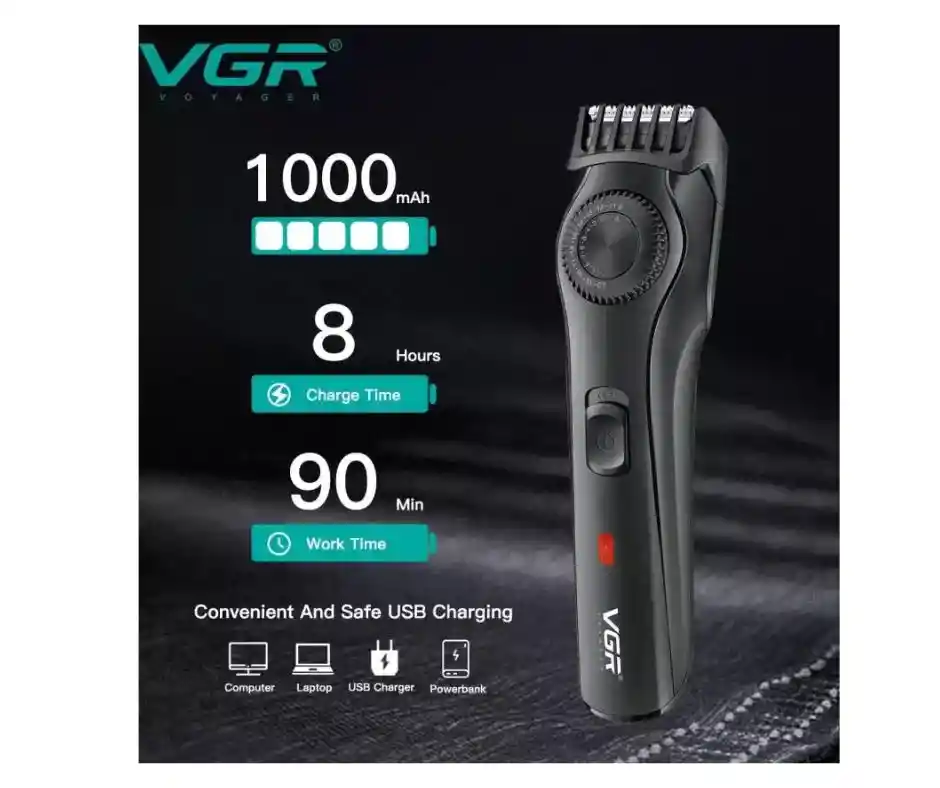 Vgr V-028b Professional Rechargeable