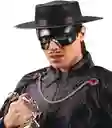 Sombrero Bandido El Zorro Fino Disfraz Elegante Halloween