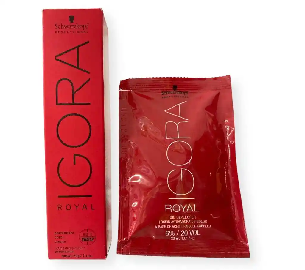 Igora Royal Tinte Rubio Medio Chocolate Dorado