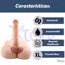 Masturbador Consolador Dildo Torso Masculino Muñeco Sexual Realista