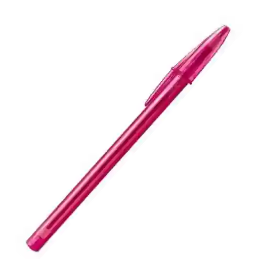 Esfero Bic Fashion Fucsia De Tapa