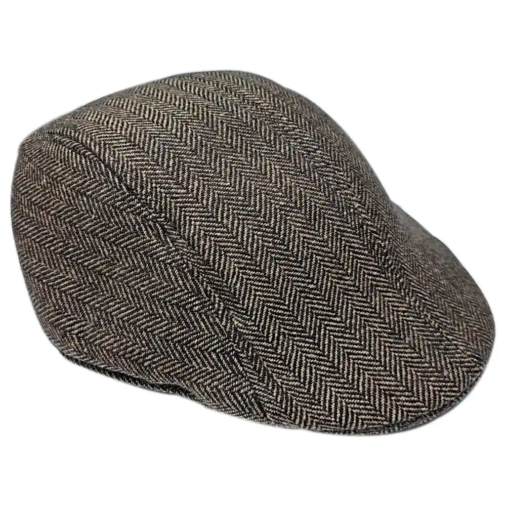 Boina Inglesa Paño Unisex Sol Moda Gorro Sombrero Cafe