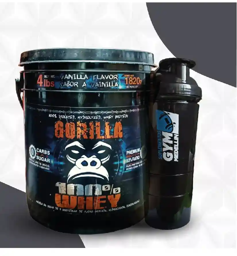 Whey Gorilla 100%4 Libras