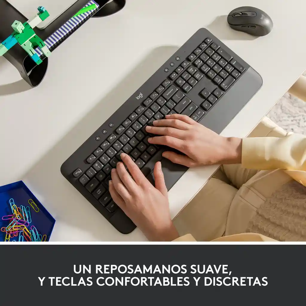 Teclado Bluetooth Logitech Signature K650 / Bolt - Grafito