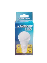 Bombillo Led Santa Blanca 9 Watts