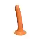 Mini Condolador Slim, Dildo Con Chupa Color Piel