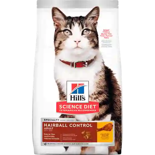 Hills Alimento Para Gato Hairball Control 3.5 Lbs Hills Control Bolas De Pelo Gato 3.5 Lbs Hills Gatos