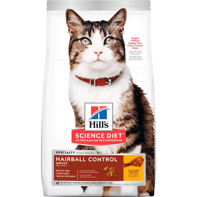 Hills Alimento Para Gato Hairball Control 3.5 Lbs Hills Control Bolas De Pelo Gato 3.5 Lbs Hills Gatos