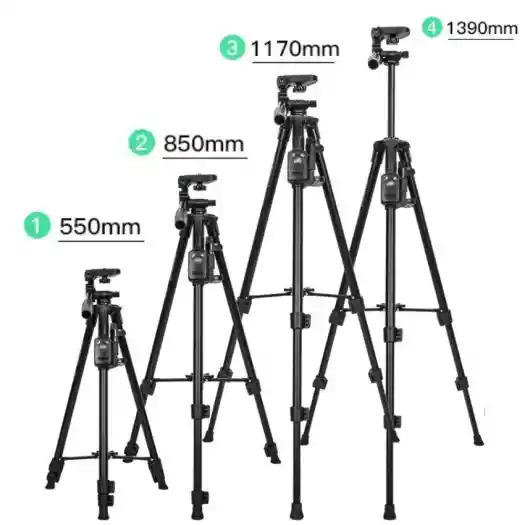Tripode Para Celular Y Camara De 140cm Con Control Bluetooth