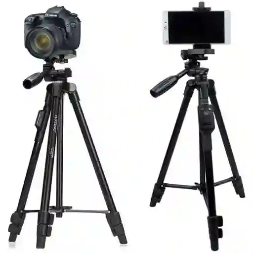 Tripode Para Celular Y Camara De 140cm Con Control Bluetooth