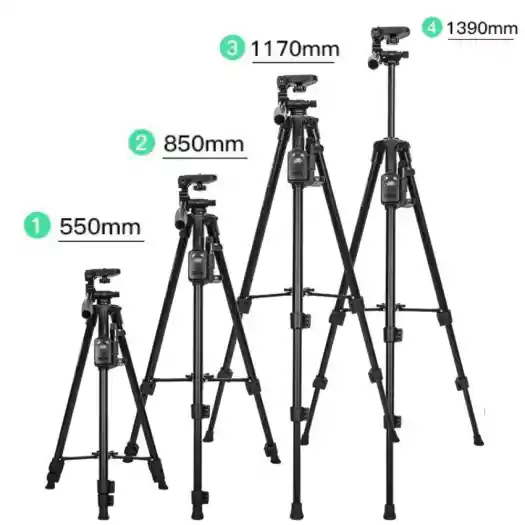 Tripode Para Celular Y Camara De 140cm Con Control Bluetooth