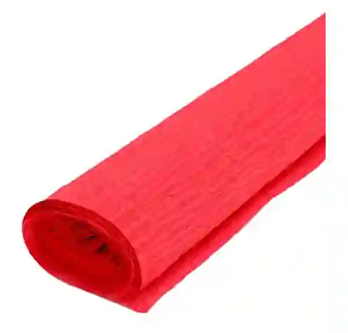 Papel Crepe Rojo 1 Pliego