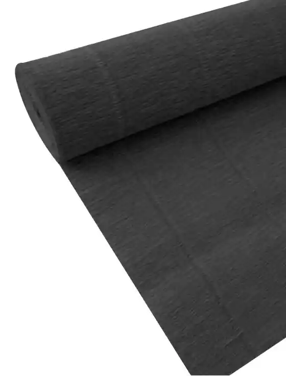 Papel Crepe Negro 1 Pliego