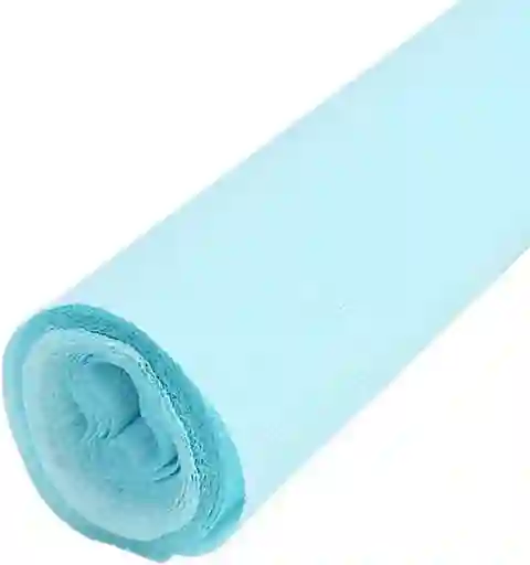 Papel Crepe Azul Cielo 1 Pliego