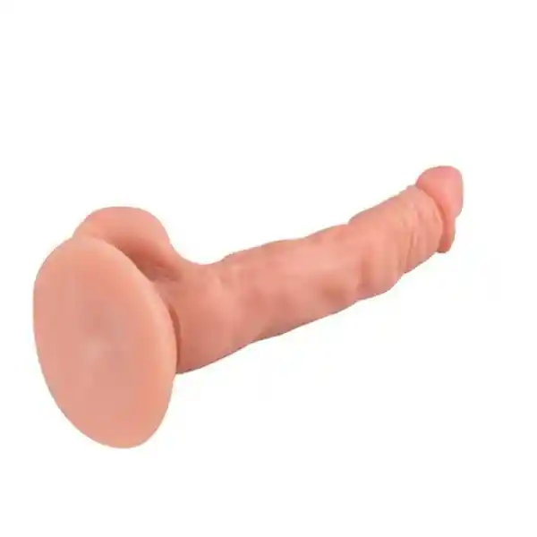 Dildo Realista Miller 21 Cm - Color Piel Con Ventosa