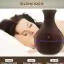 Humidificador Jarrón Led + Esencia Difusor De Aromas 7 Colores