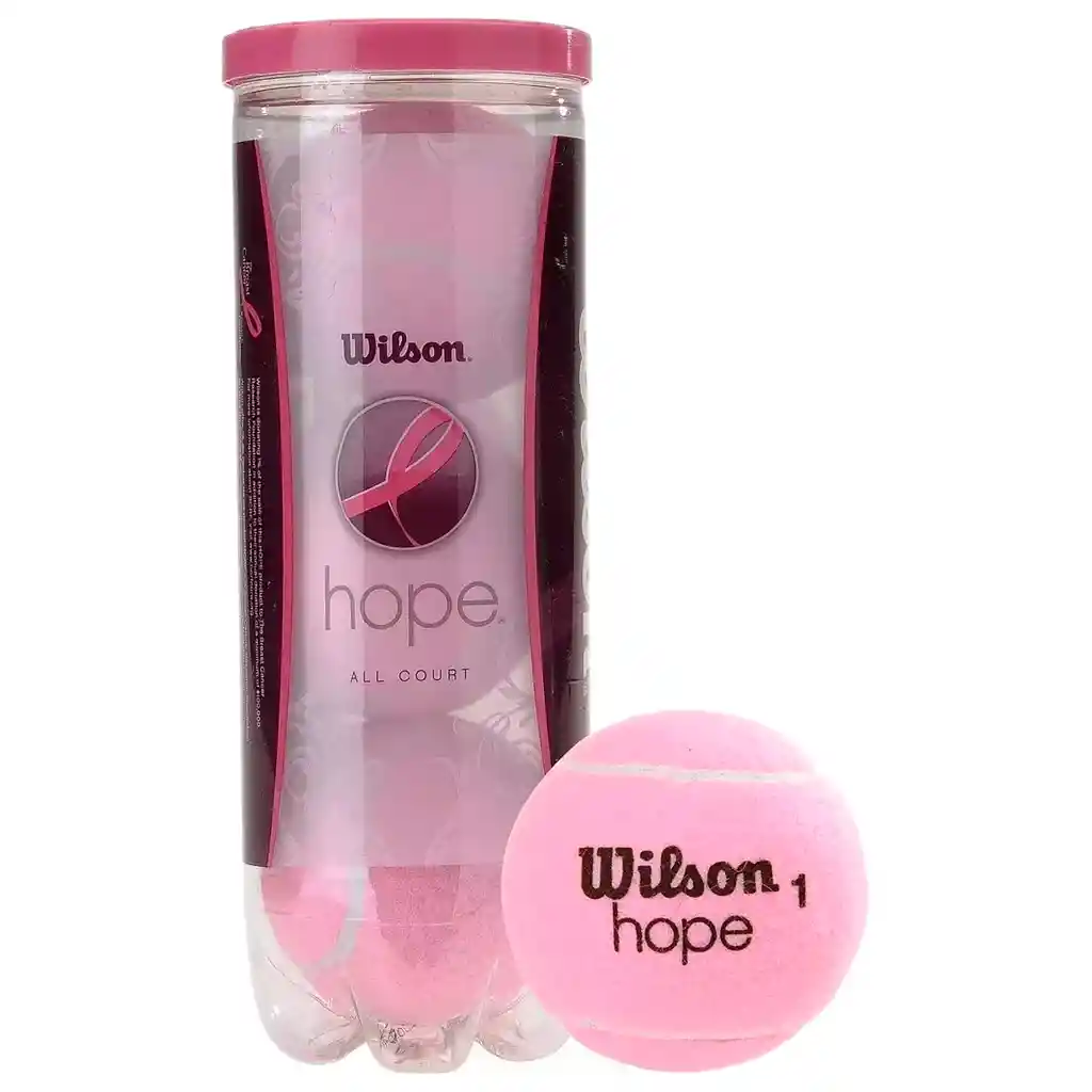 Pelotas Tenis Wilson Hope Mujer 100% Bolas Original