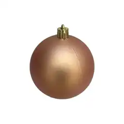 Fexton Bola Navideñas Color Rosado 8 cm