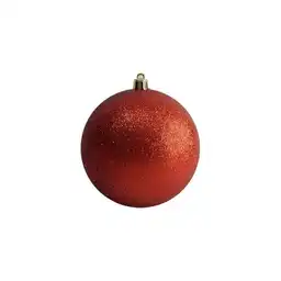 Fexton Bola Navideñas Color Rojo 8 cm