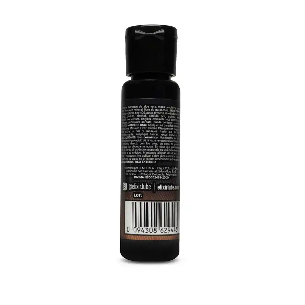 Aceite Para Masajes Elixir Coco 30 Ml