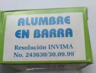 Alumbre En Barra Caja 25g