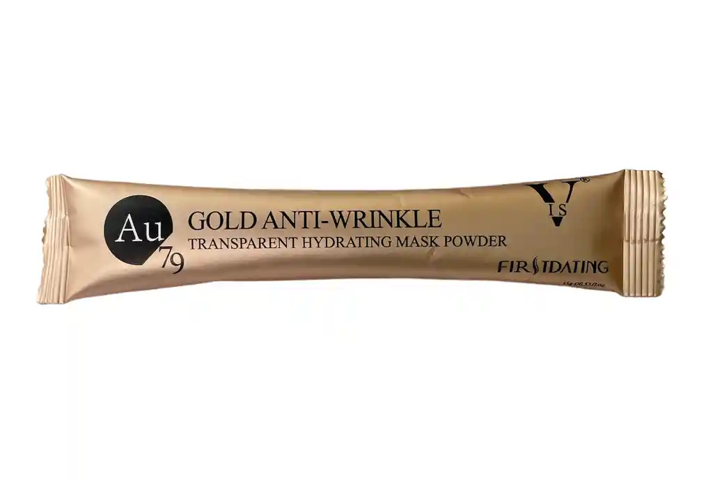 Máscarilla Facial Hidroplástica Gold Foil Anti-wrinkle
