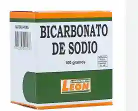 Bicarbonato De Sodio Caja 100g Laboratorios Leon