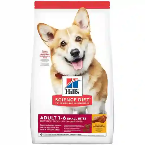 Hills Alimento Para Perro Adult Small Bites Sb 4.4 Lbs Hills Perro Razas Pequeñas