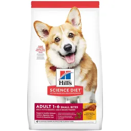 Hills Alimento Para Perro Adult Small Bites Sb 4.4 Lbs Hills Perro Razas Pequeñas