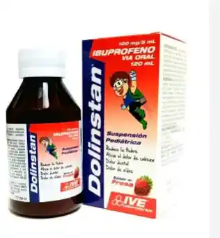 Ibuprofeno Suspension Pediatrica 100mg/5ml 120ml (dolinstan )