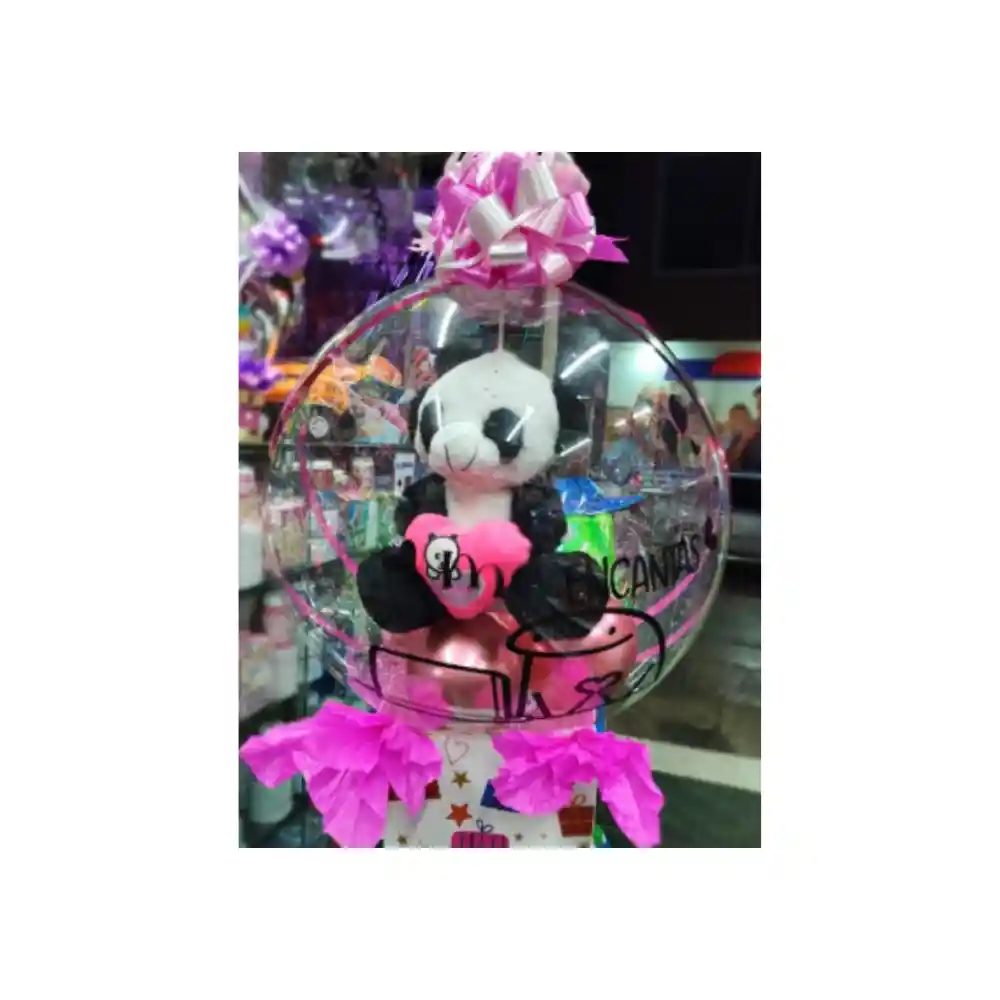 Globo Burbuja Doble Boquilla Para Peluche Fiestas Decoración