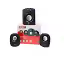 Parlantes Estereo 2.1 Wit